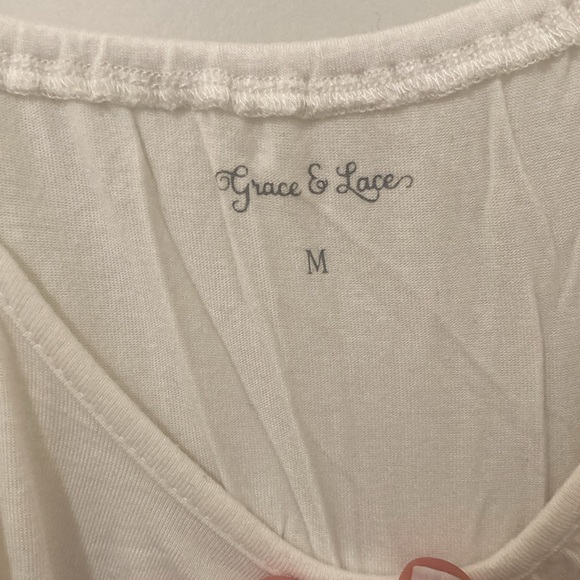 High-Lo Chiffon Shirt Extender • Size M - Picture 3 of 7